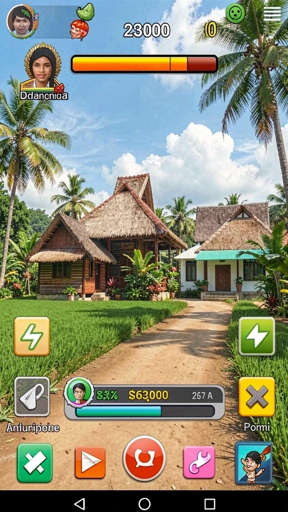 Grafik yang memukau dan detail lokasi eksplorasi.