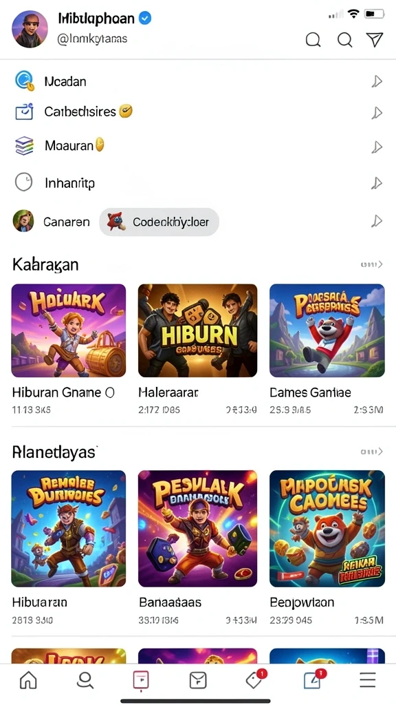 Tampilan level baru yang penuh warna dan menantang.