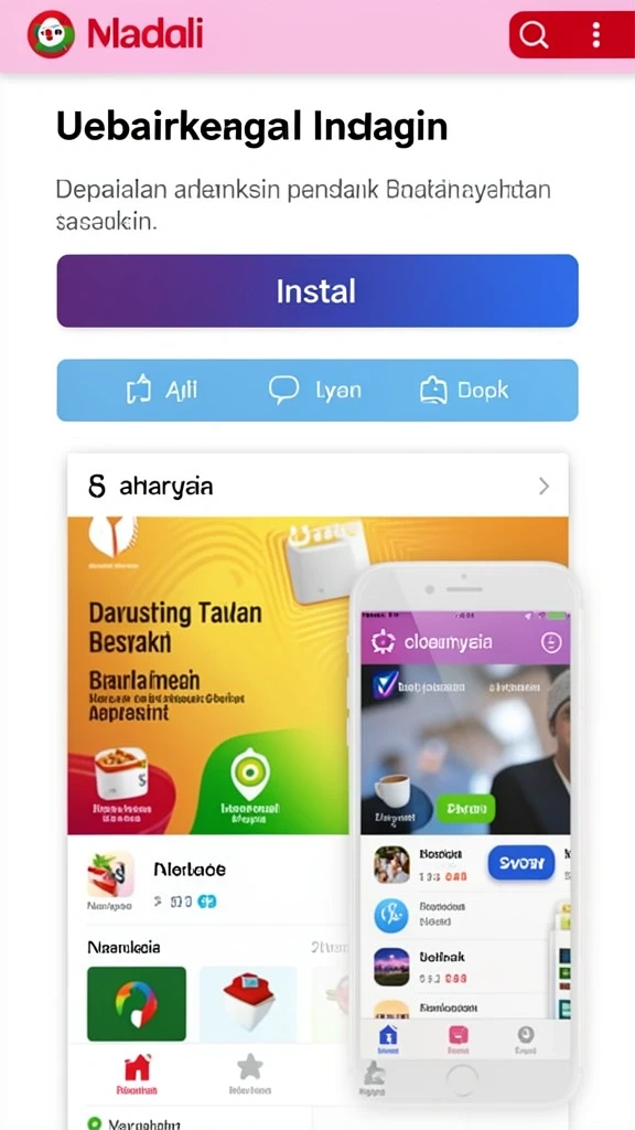Tampilan antarmuka yang ramah pengguna.