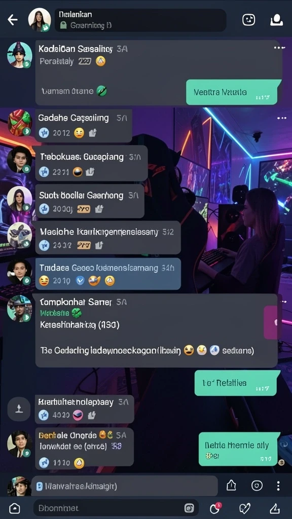 Bergabung dalam pertempuran seru dengan teman.
