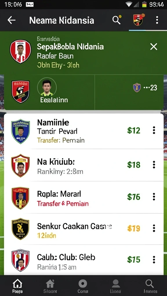 Karakter yang beragam dan unik.