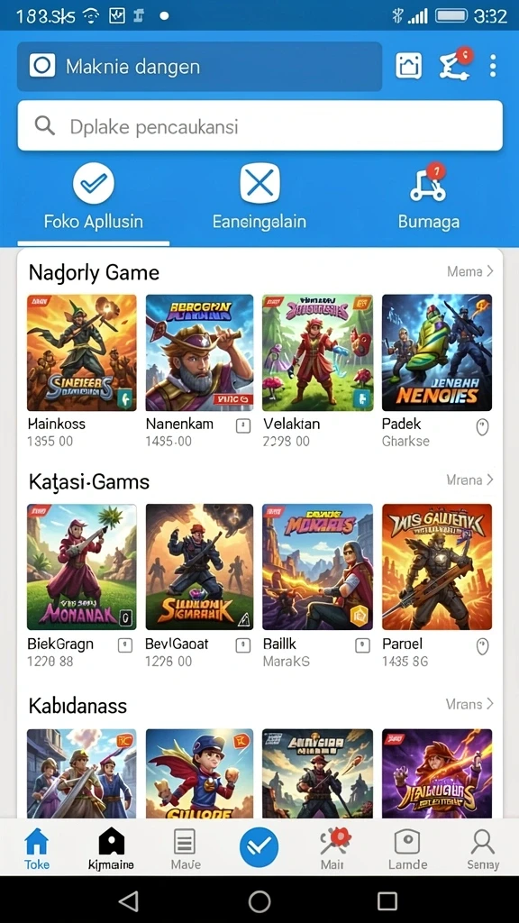 Grafik yang memukau membawa pengalaman bermain lebih hidup.