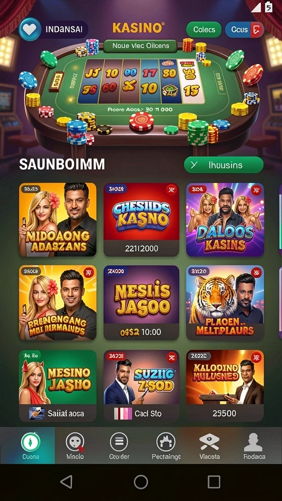 Menampilkan variasi permainan slot yang tersedia di CERIA777.