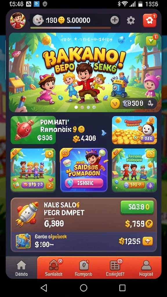 Menampilkan variasi permainan slot yang beragam.