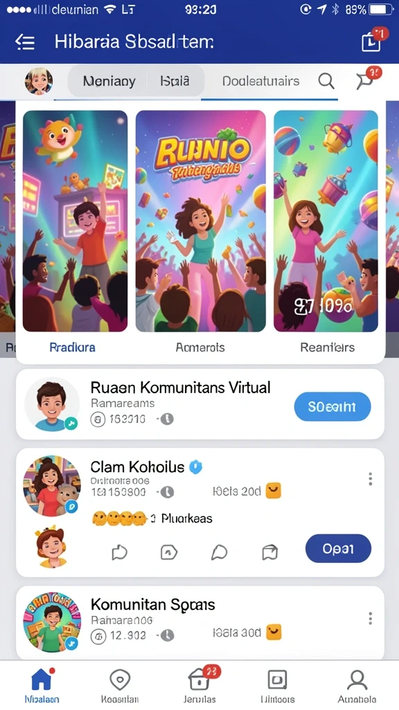 Beragam karakter dan mode permainan yang menarik.