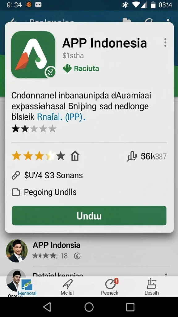 Tampilan antarmuka yang interaktif dan menarik.