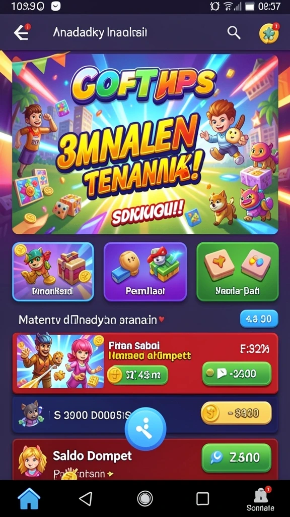 Tampilan antarmuka yang menarik dan mudah digunakan.