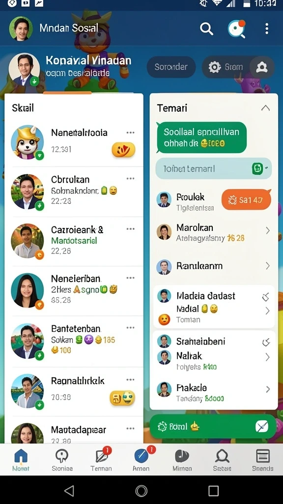 Tampilan antarmuka yang intuitif dan mudah digunakan.