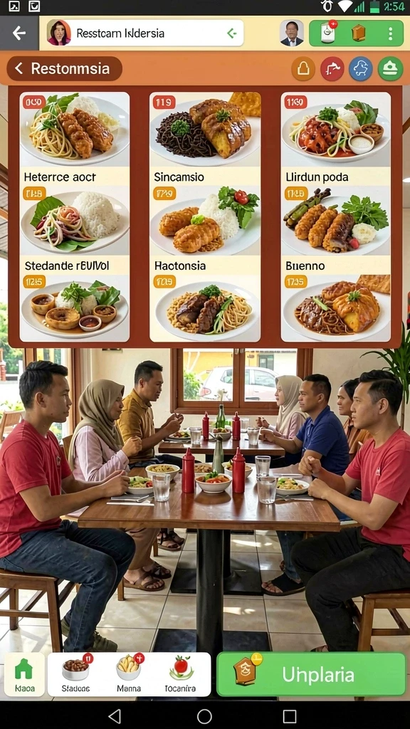 Mode permainan yang menantang dan beragam pilihan.