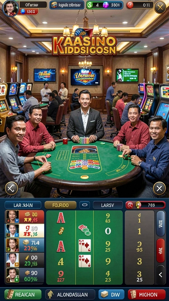 Fitur multiplayer yang memungkinkan bermain dengan teman.