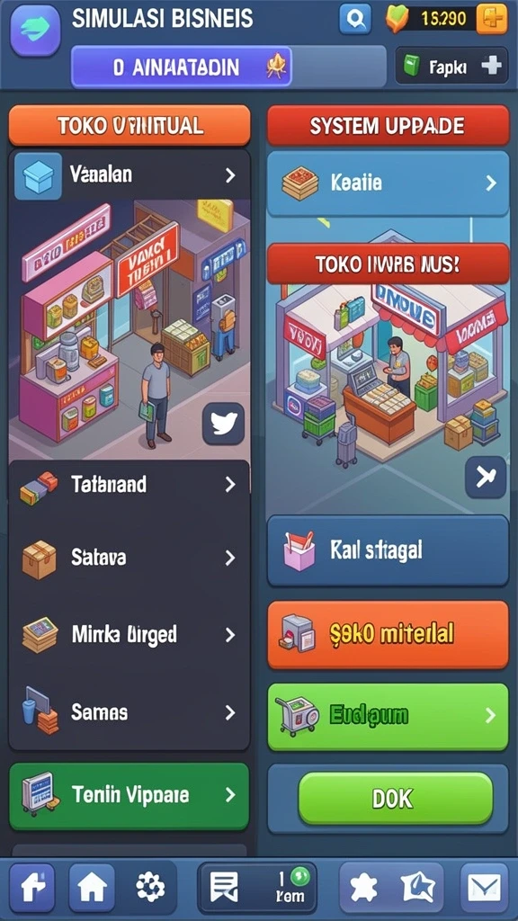 Tampilan antarmuka yang ramah pengguna dan intuitif.