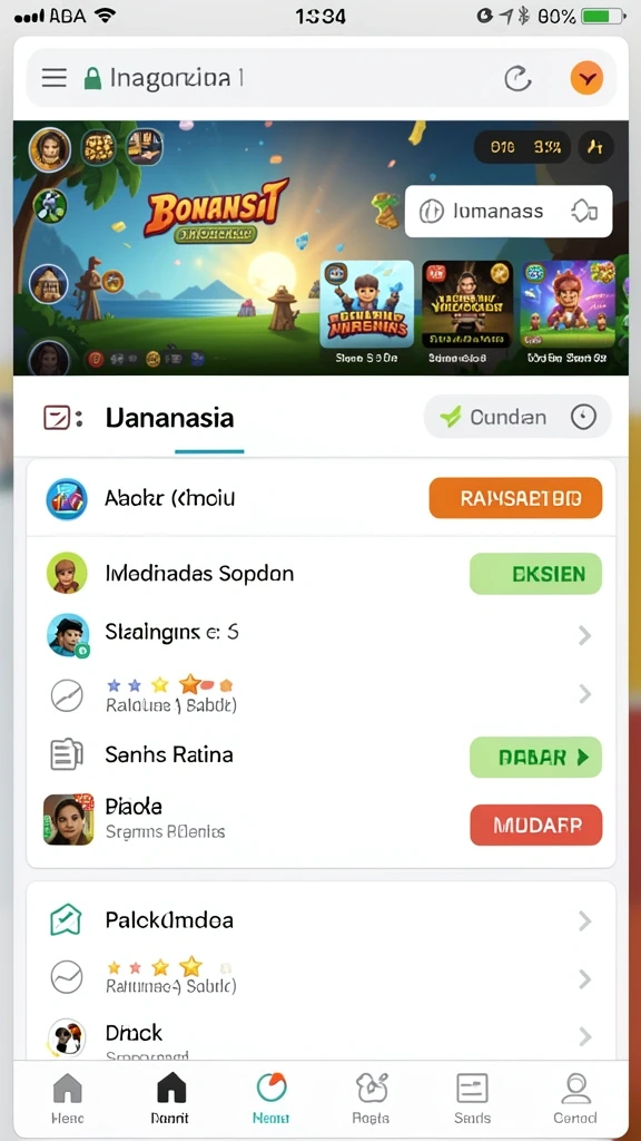 Misi seru yang menantang untuk pemain.
