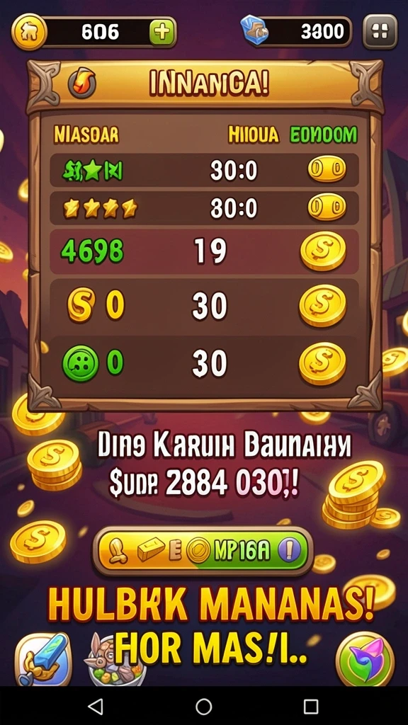 Tampilan awal aplikasi KRATONBET yang menarik.