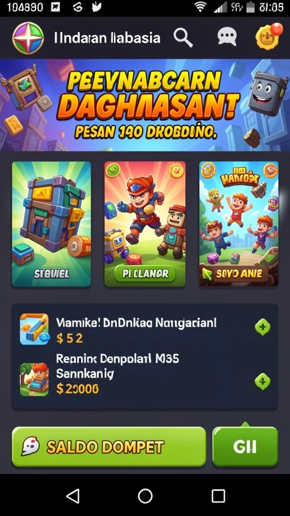 Misi yang beragam dan menantang untuk diselesaikan.