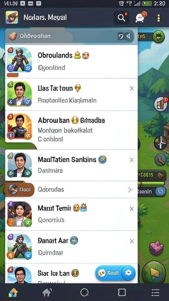 Galeri karakter dengan kostum unik di MIOTOTO.