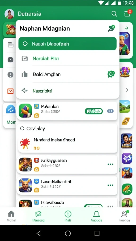 Fitur tantangan harian untuk meningkatkan pengalaman bermain.