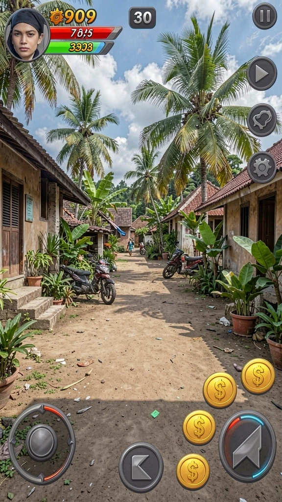 Fitur multiplayer yang memungkinkan kompetisi antar pemain.