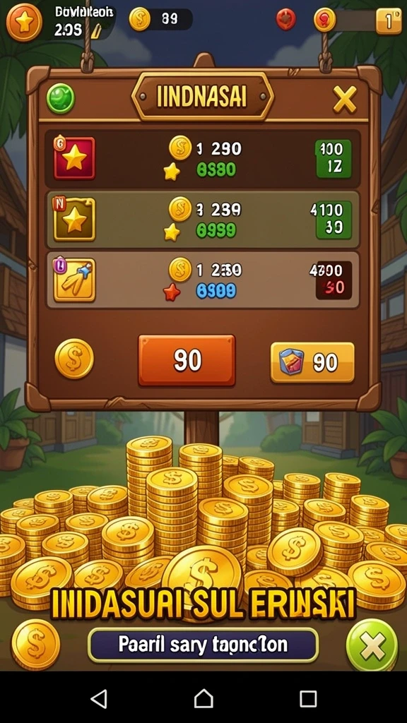 Sistem hadiah yang menguntungkan setiap pencapaian.