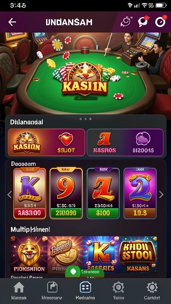 Tampilan awal game OKIDR yang menarik dan ramah pengguna.