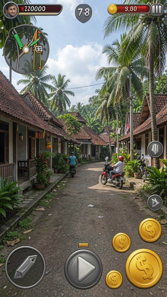 Sistem reward yang memotivasi pemain untuk bermain lebih lanjut.