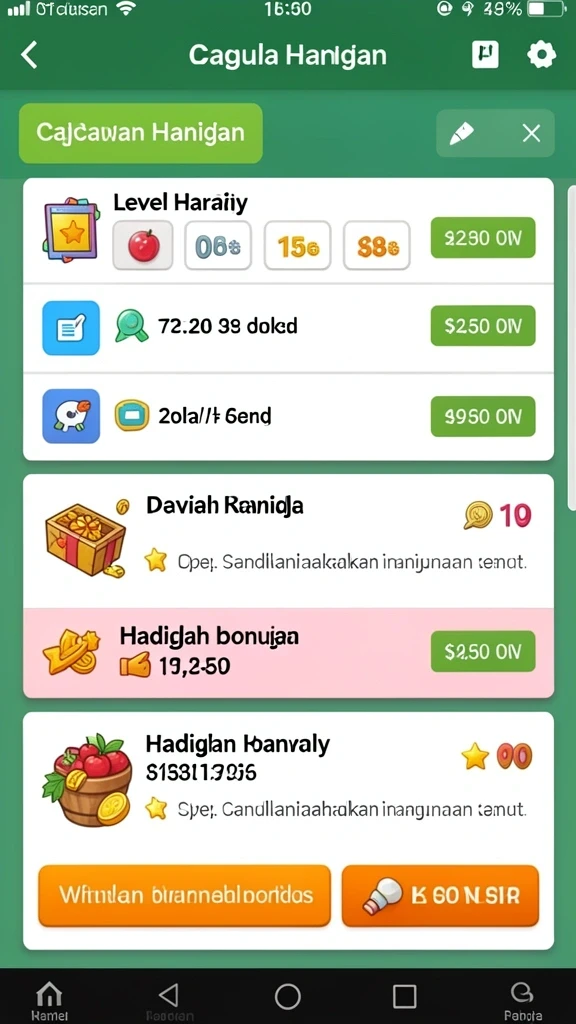 Kesempatan untuk memenangkan hadiah menarik.