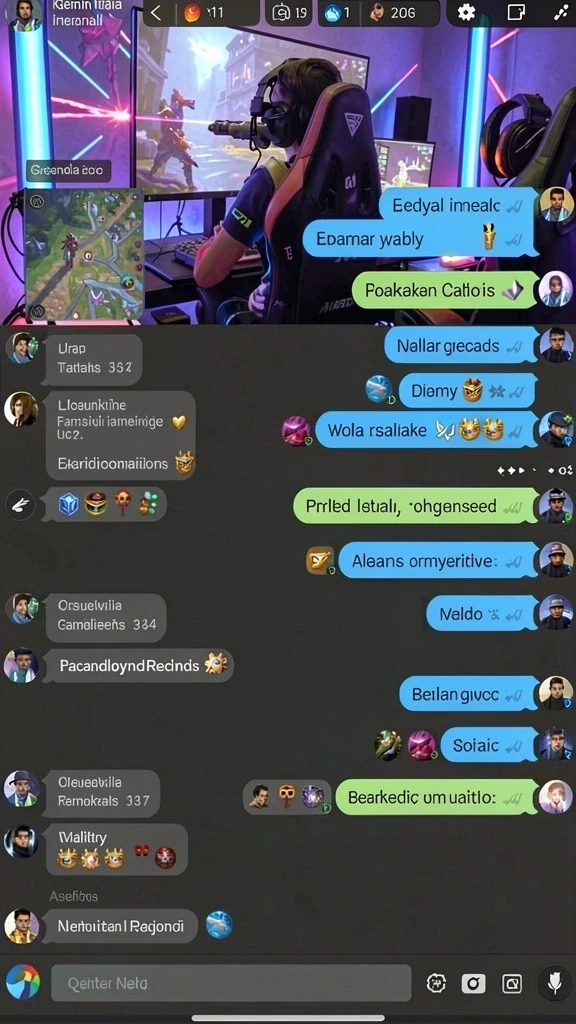 Komunitas aktif yang selalu mendukung pemain baru.