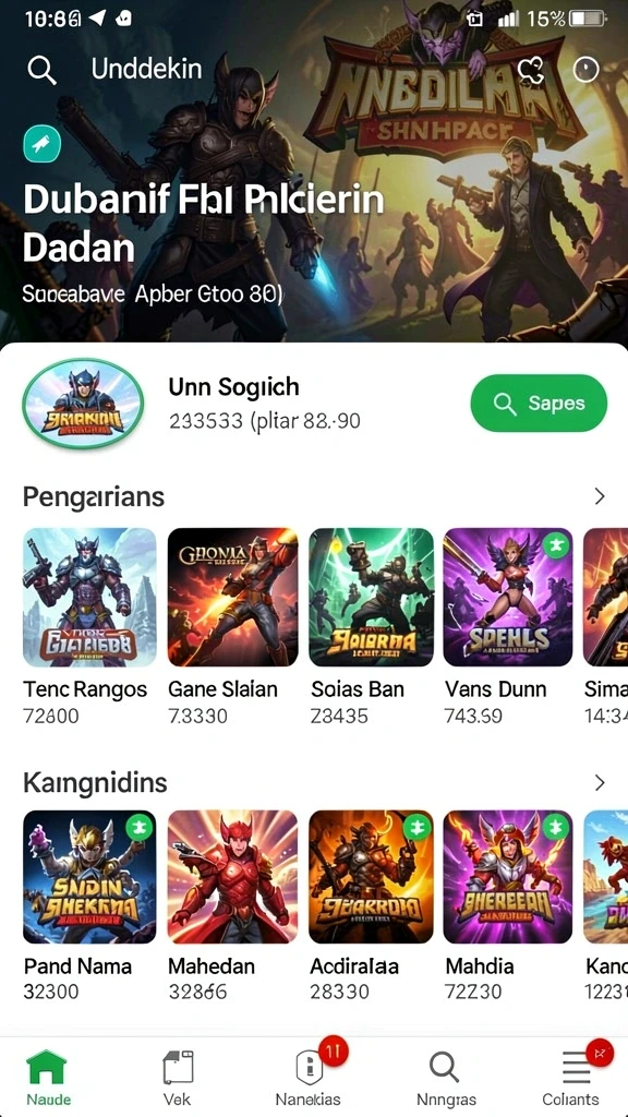 Tangkapan layar kedua menunjukkan mode multiplayer yang memungkinkan pemain berinteraksi.