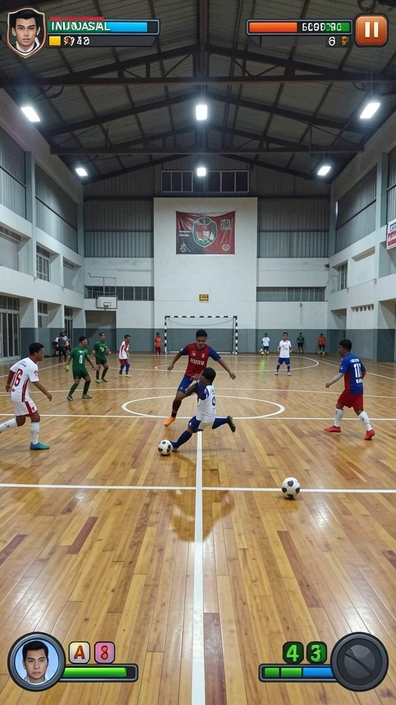 Screenshot menunjukkan grafis yang detail dan menawan.
