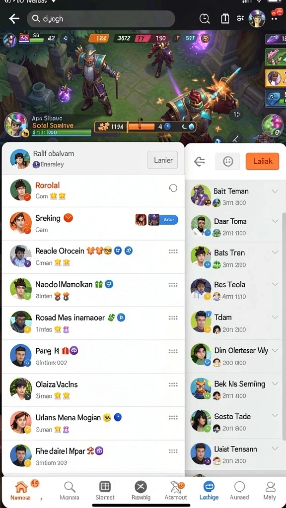 Menu navigasi yang mudah digunakan dan intuitif.