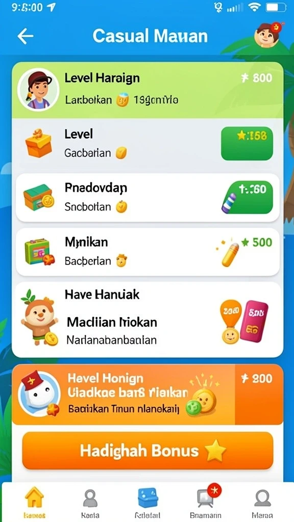 Tampilan grafis yang memukau dan detail halus.