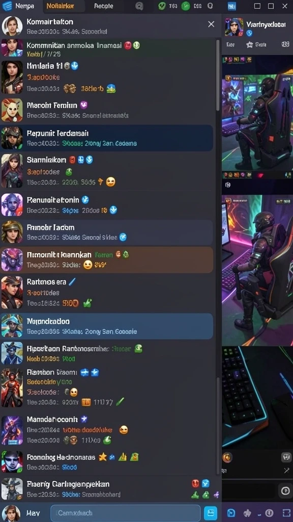 Screenshot menunjukkan karakter utama dalam aksi.