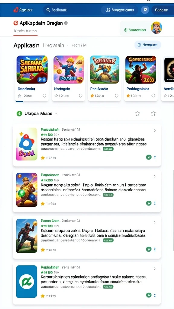 Tampilan antarmuka yang intuitif dan mudah digunakan.