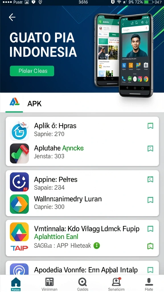 Tampilan antarmuka yang ramah pengguna dan menarik.