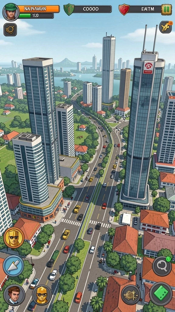 Fitur multiplayer yang memungkinkan bermain bersama teman-teman.