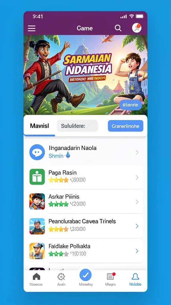 Tampilan antarmuka SONTOGEL yang menarik dan user-friendly.