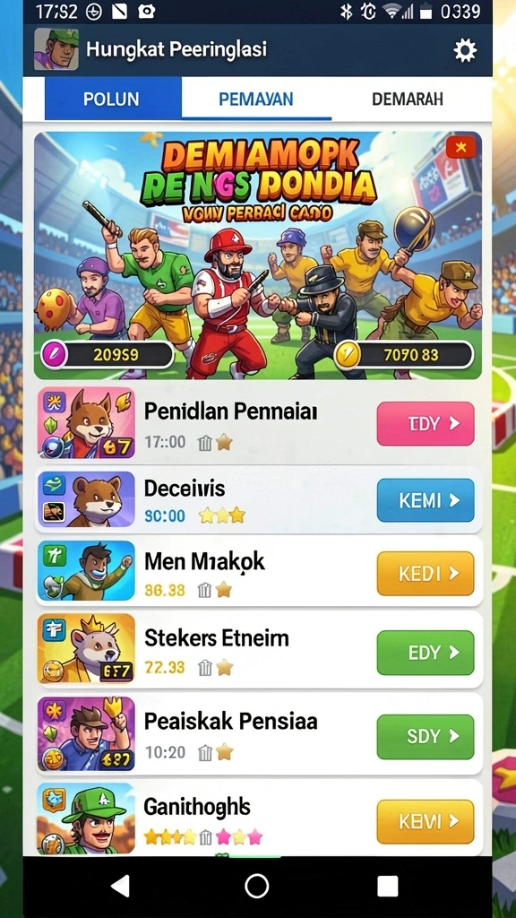 Pengalaman multiplayer yang mengasyikkan.