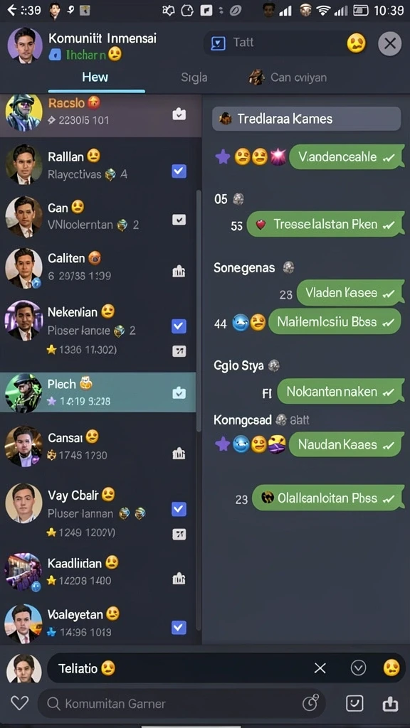 Tangkapan layar memperlihatkan karakter yang dapat dipilih pemain.