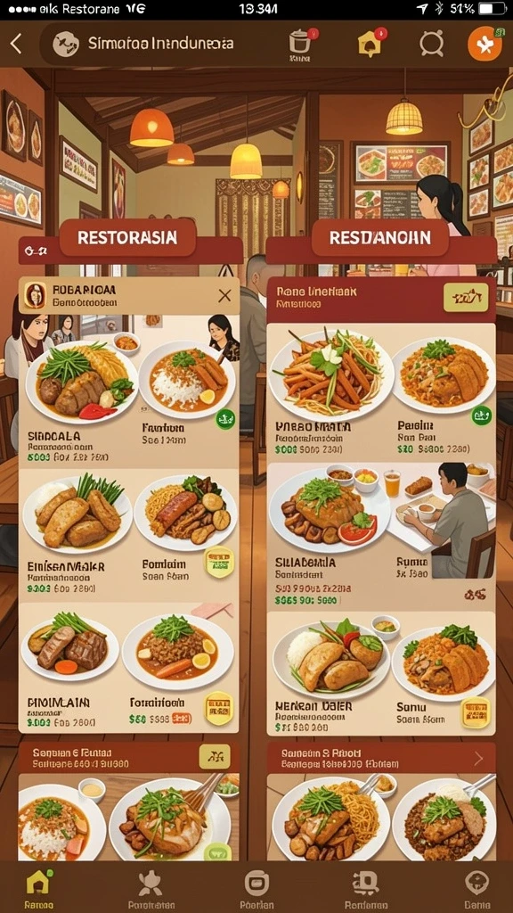 Level yang penuh warna dan menantang.