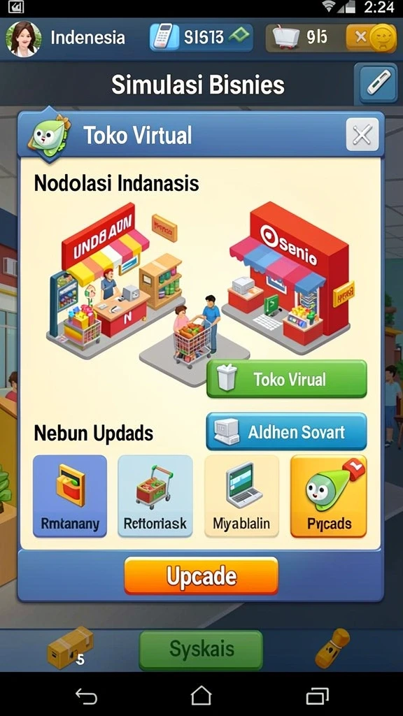 Beragam karakter unik untuk dipilih dan dimainkan.