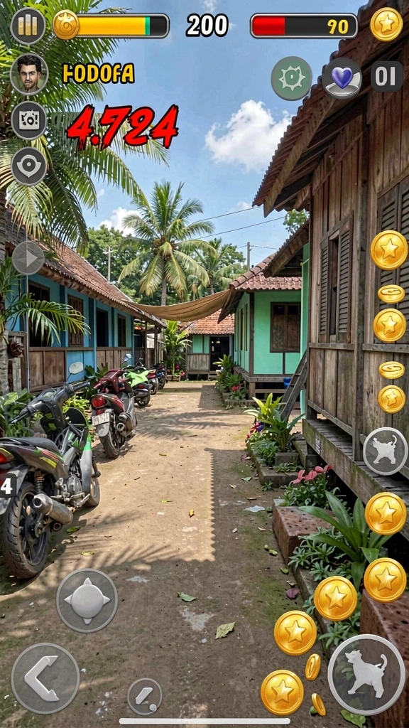 Screenshot menampilkan berbagai misi yang menantang.