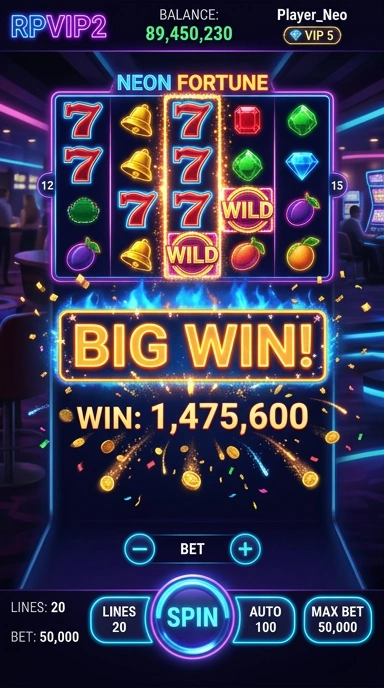 rpvip2 — layar beranda